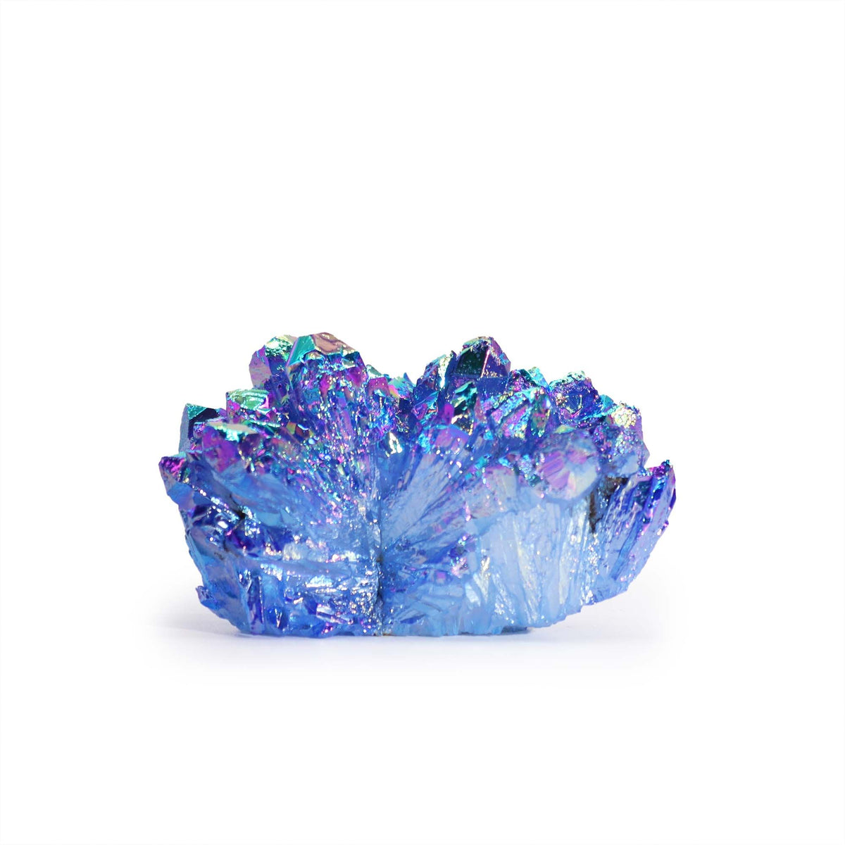 Med Enhanced Quartz - Aura Aqua Halo Quartz (approx 100-150gm 7-10cm)