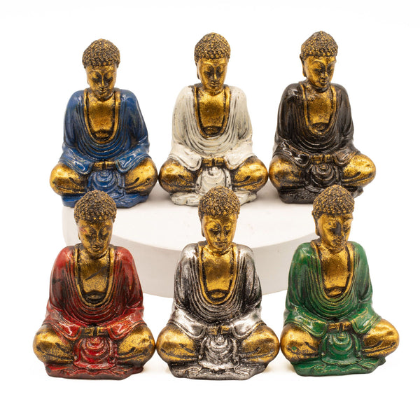 Gold Mini Buddha (Assorted Colours)