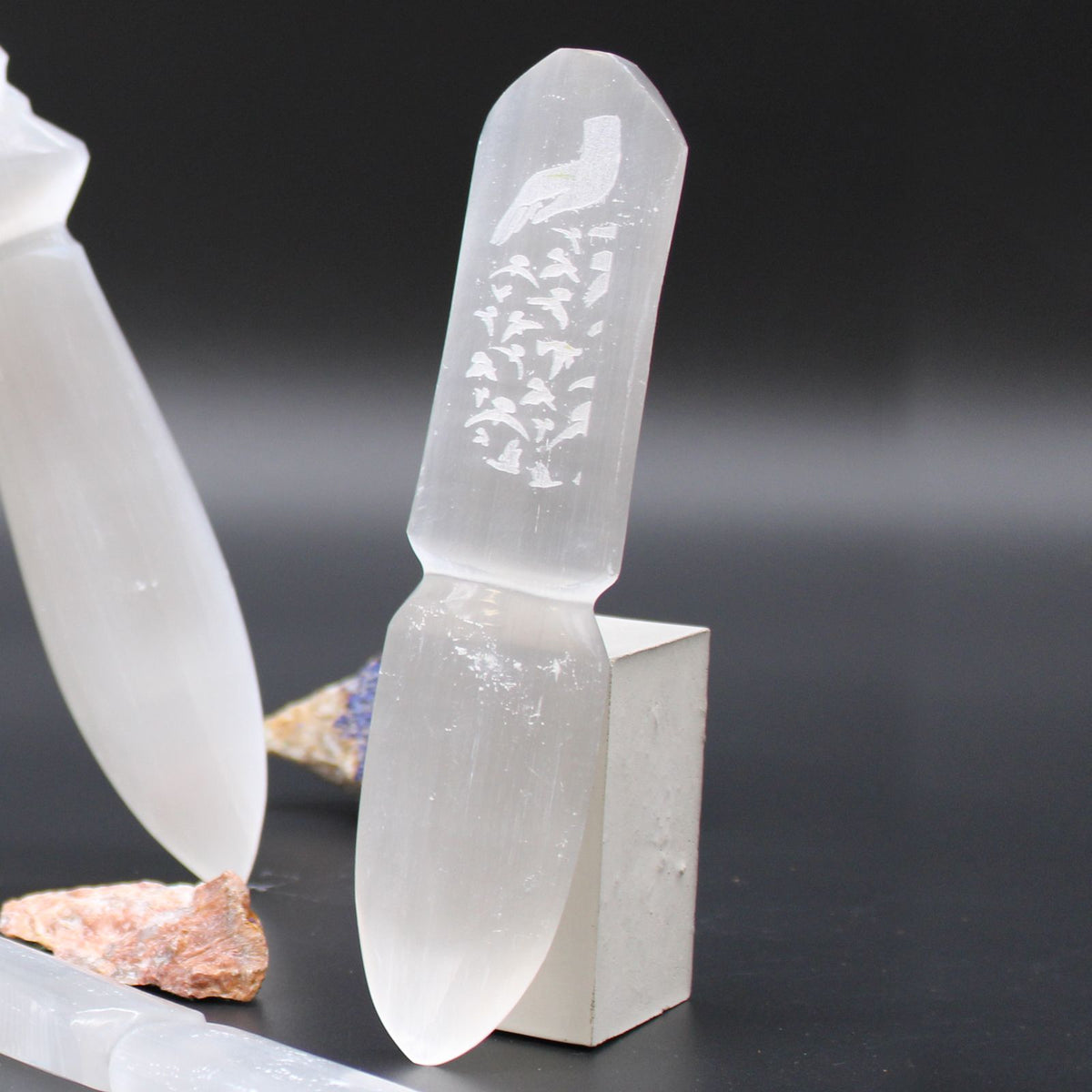 Selenite Ritual Knife, Releasing Bonds