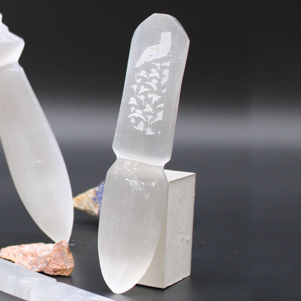 Selenite Ritual Knife, Releasing Bonds