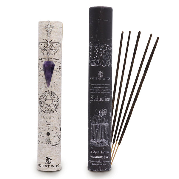 Ancient Witch Seduction Spell Incense, Amethyst