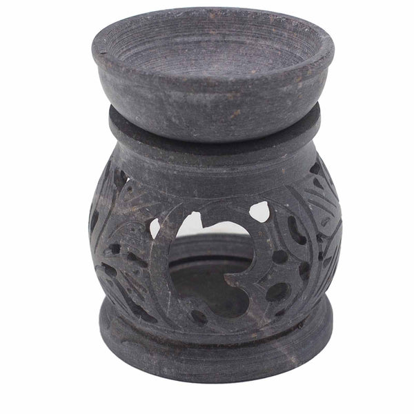 Soapstone Oil Burner, Om, Small