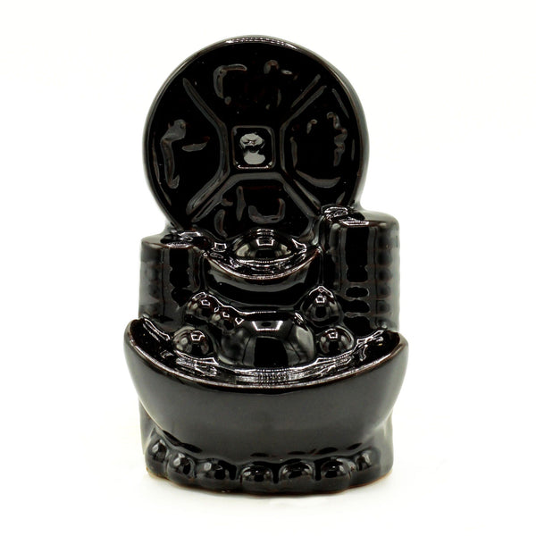 Backflow Incense Burner Ancient Chinese Coin