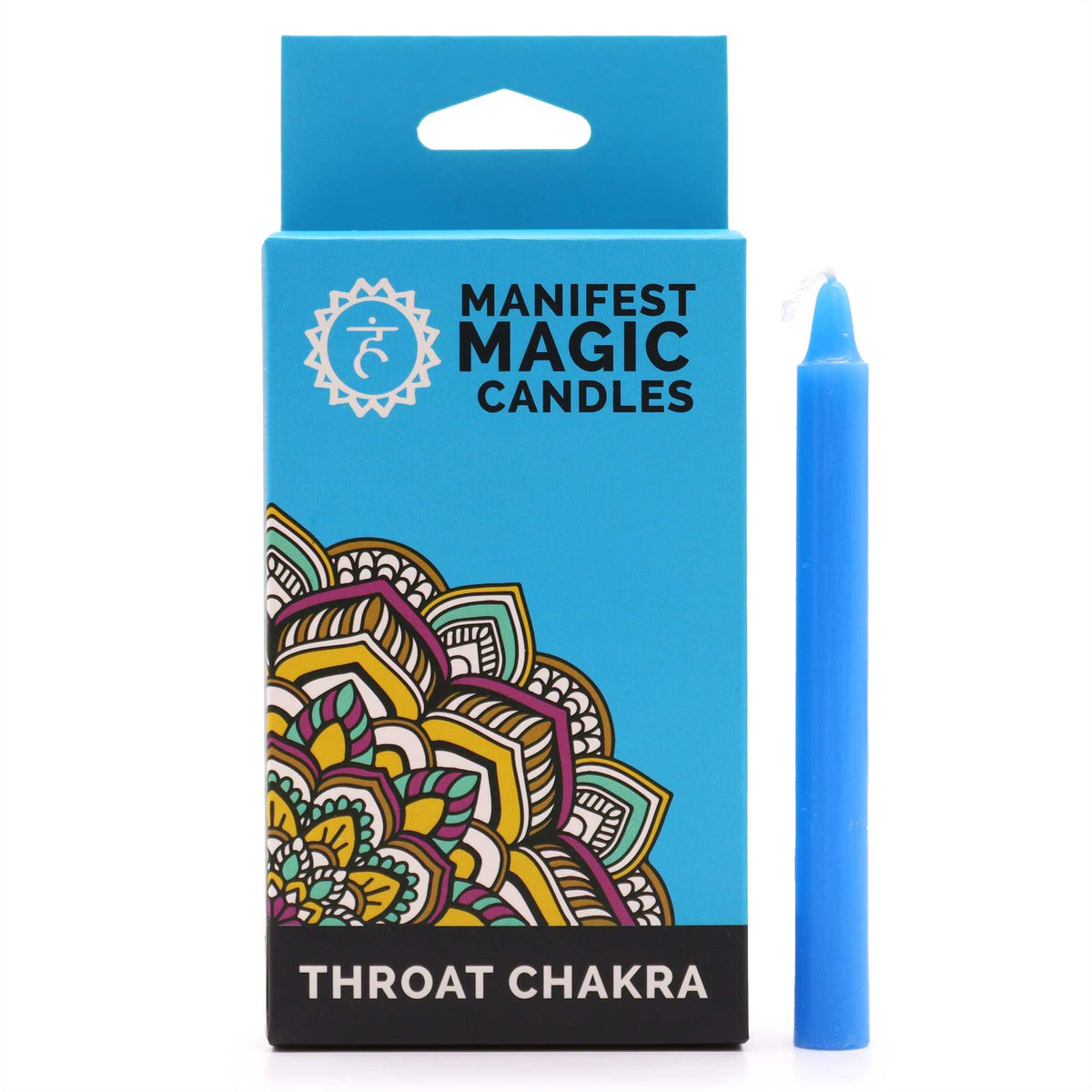 Manifest-Magic-Ritualkerzen, Blau, 12er-Pack
