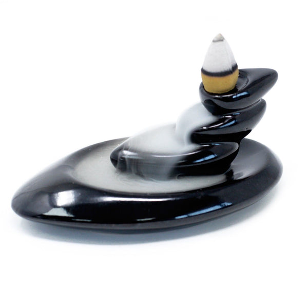 Backflow Incense Burner Small Pebbles