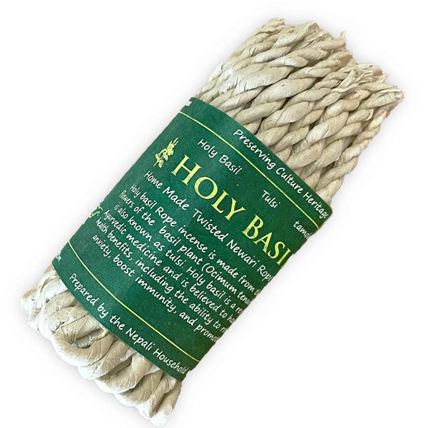 Holy Basil (Tulsi) Rope Incense