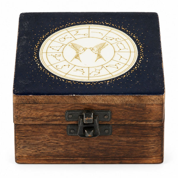 Small Enamelled Box - Gemini