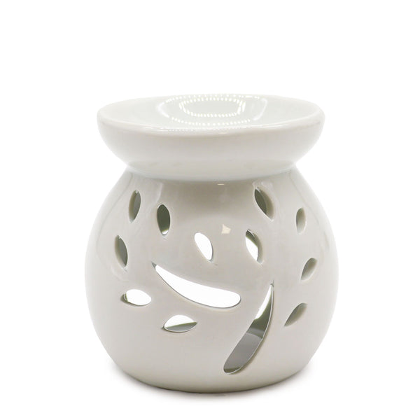 Small White Oil Burner · Tree