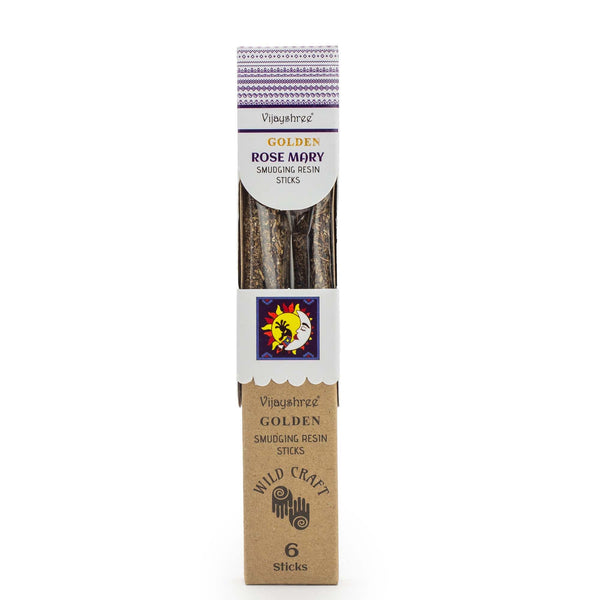 Golden Rosemary Resin Incense Sticks