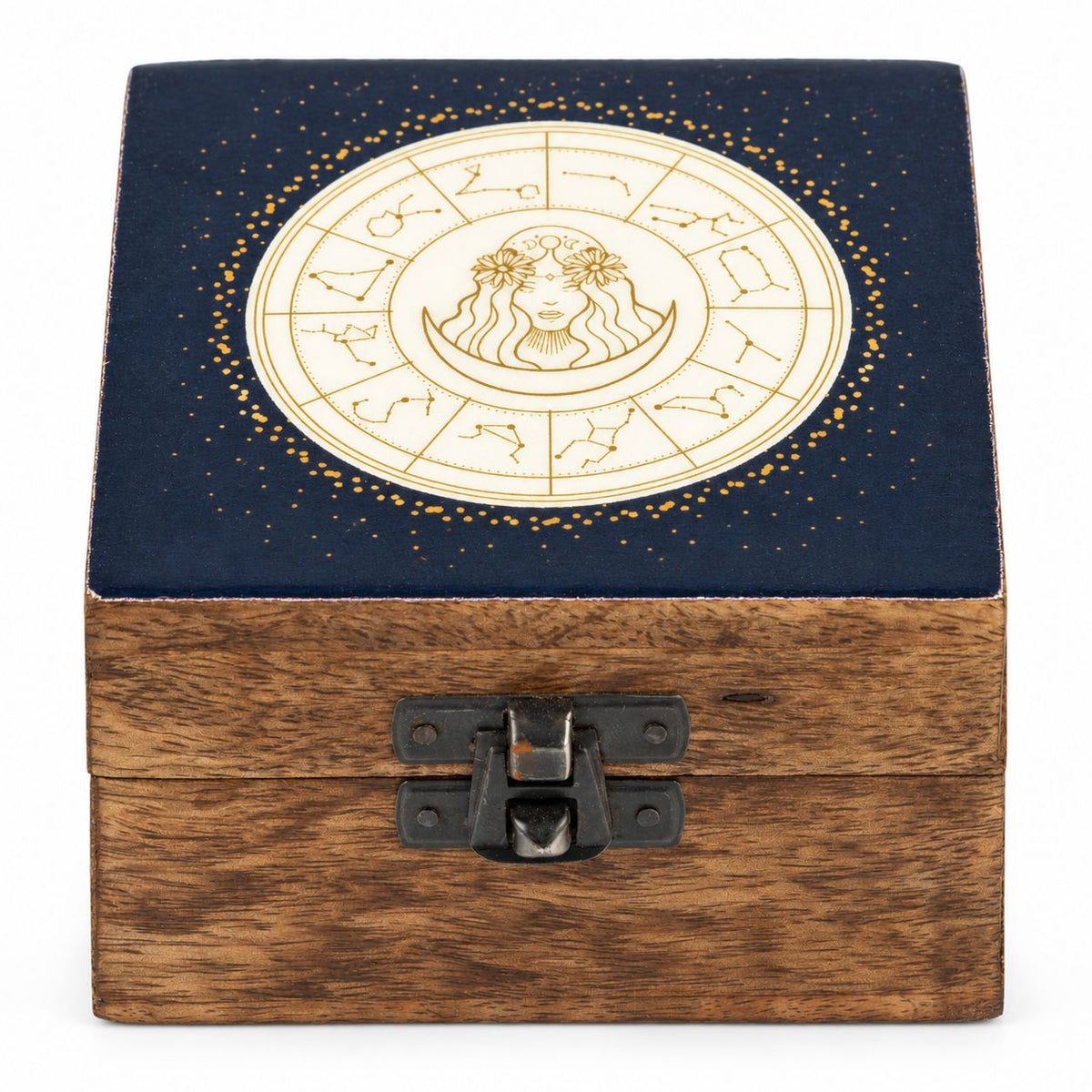 Small Enamelled Box - Virgo