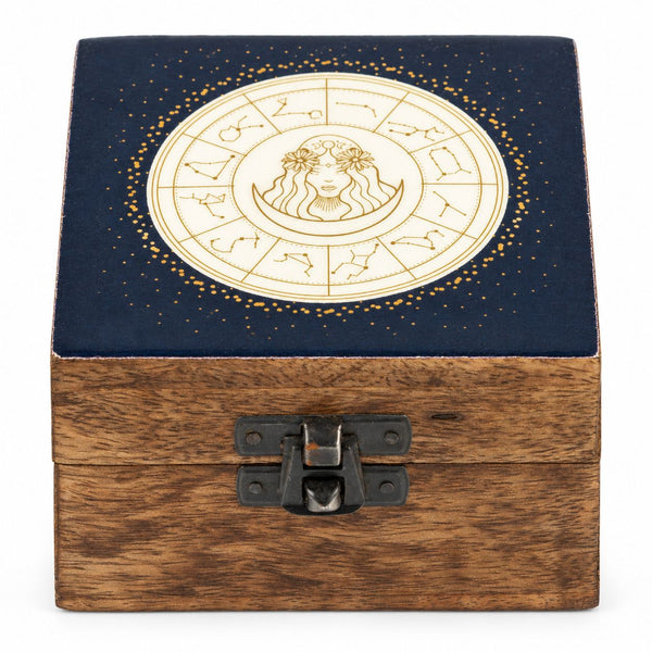 Small Enamelled Box - Virgo