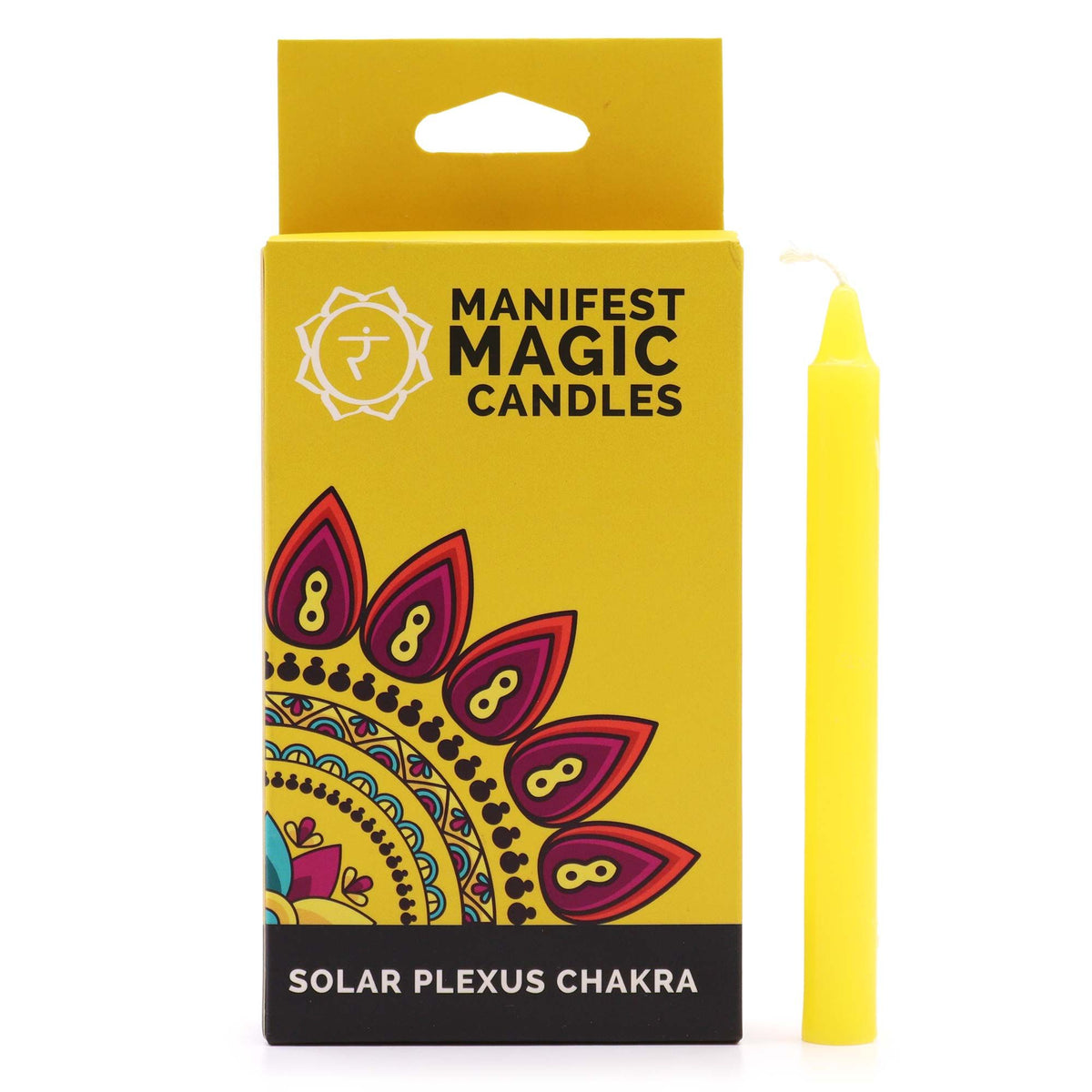 Manifest-Magic-Ritualkerzen, Gelb, 12er-Pack