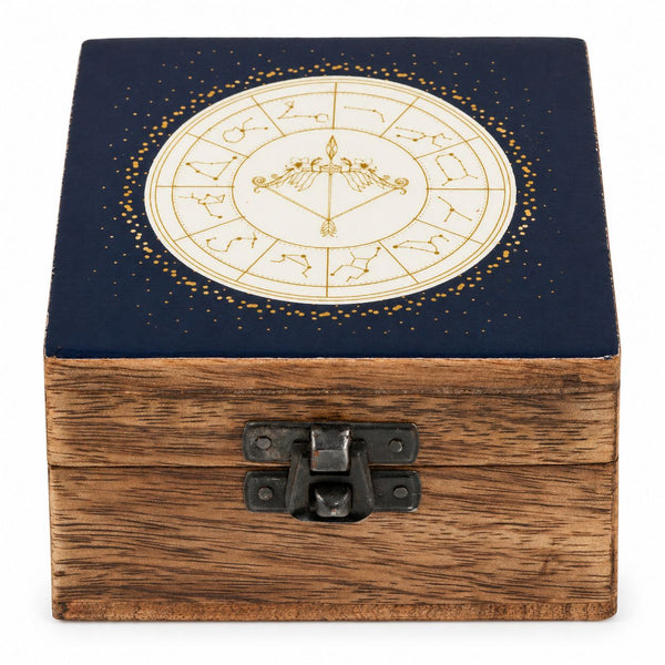Small Enamelled Box - Sagittarius