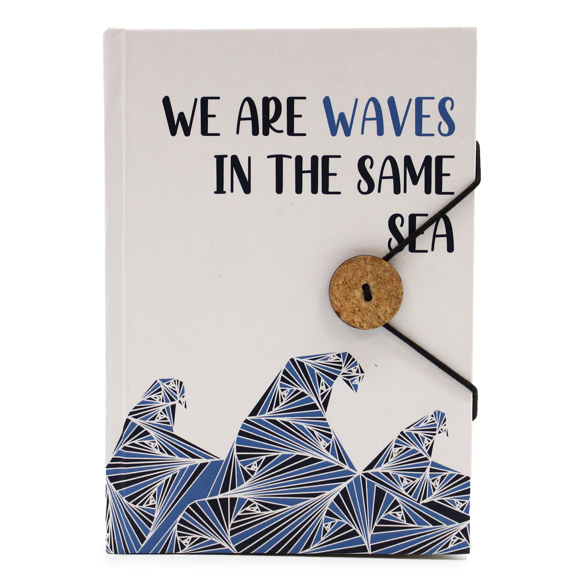 Notebook with Strap · Waves in the Same Sea