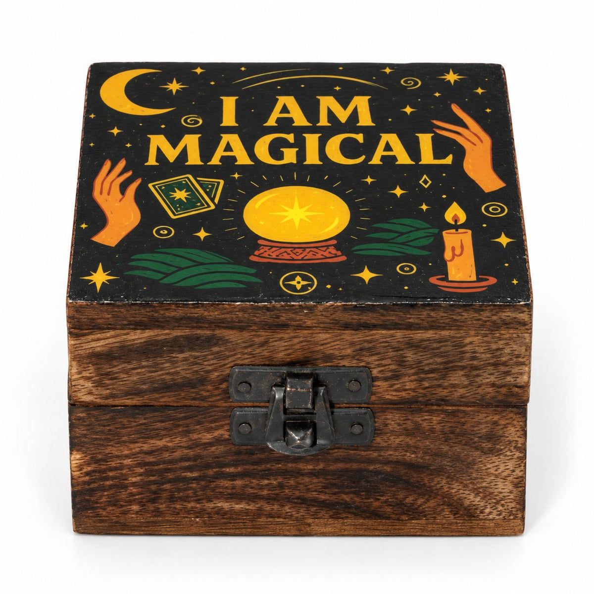 Small Enamelled Box - I am Magical