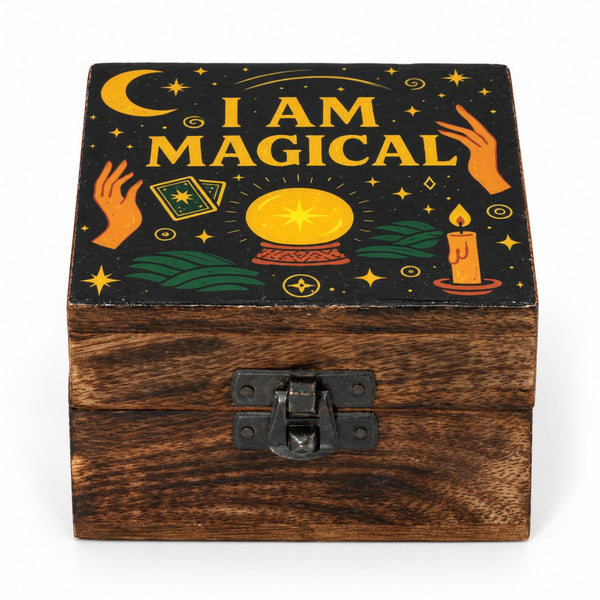 Small Enamelled Box - I am Magical