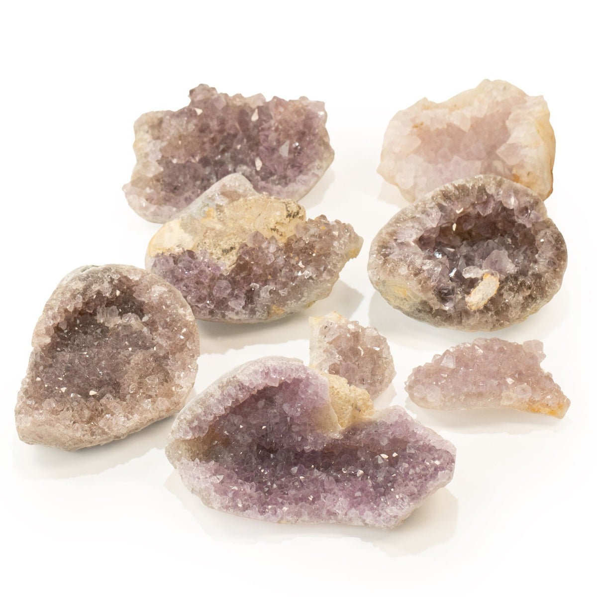 Small Assorted Amethyst Geodes - 3-5 cm (aprox 1KG) 4-6 pieces