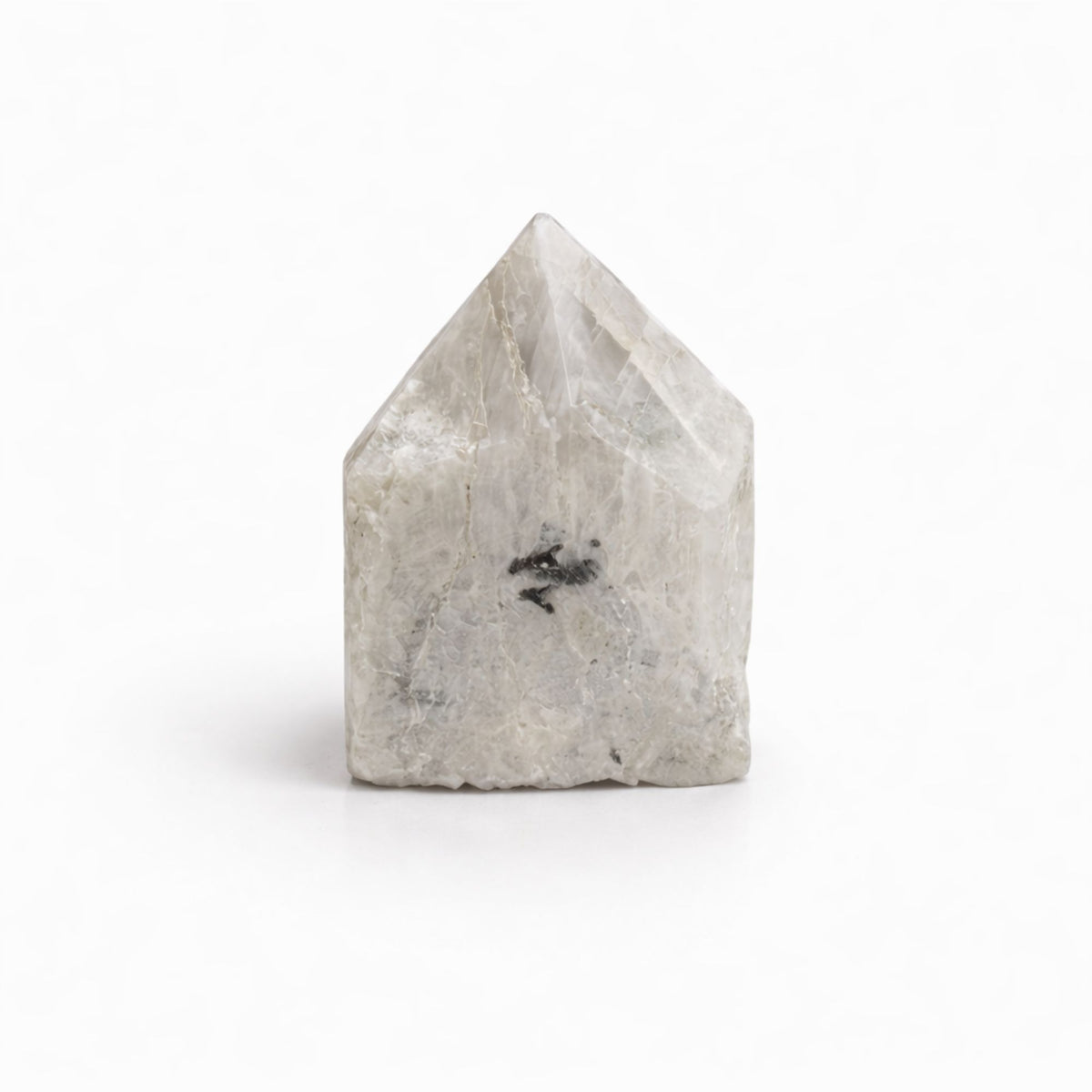 Rainbow Moonstone Points, approx. 5-6 Pieces