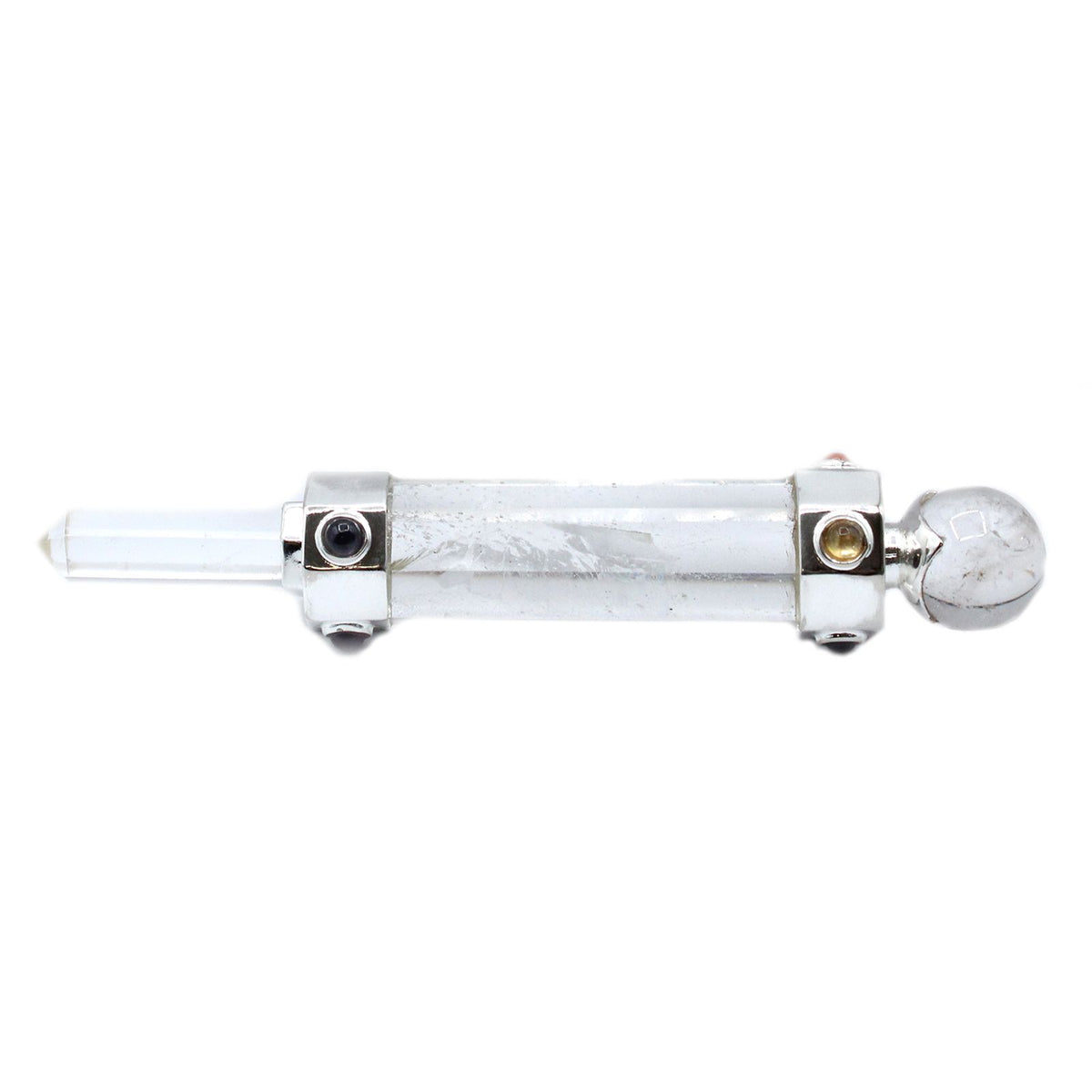 Hexagonal Crystal Wand - 12cm - Rock Quartz