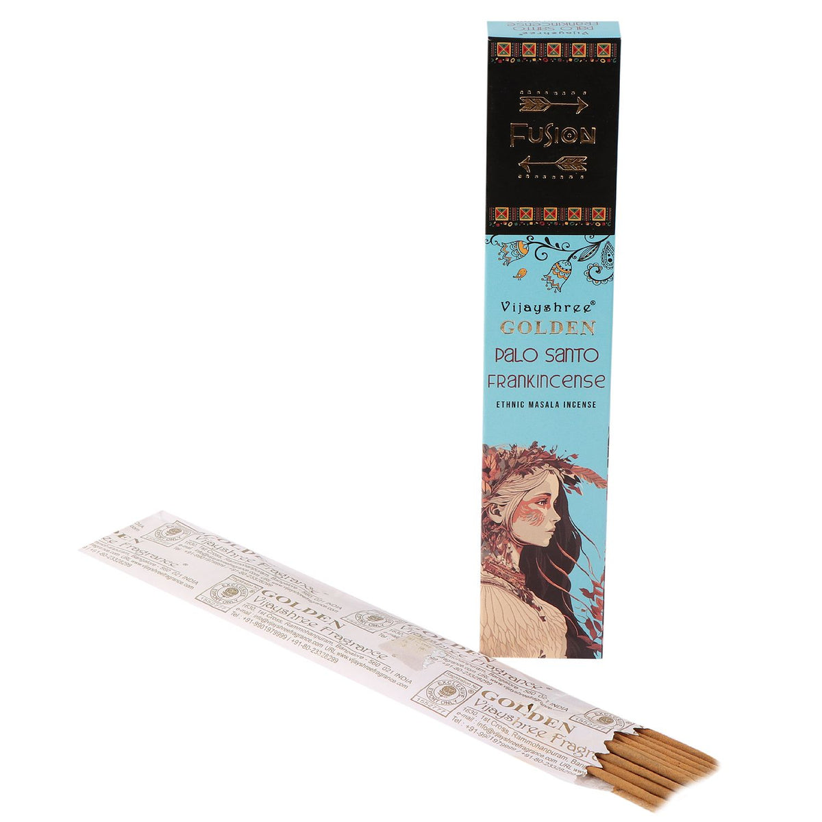 Golden Palo Santo Incense Sticks · Frankincense