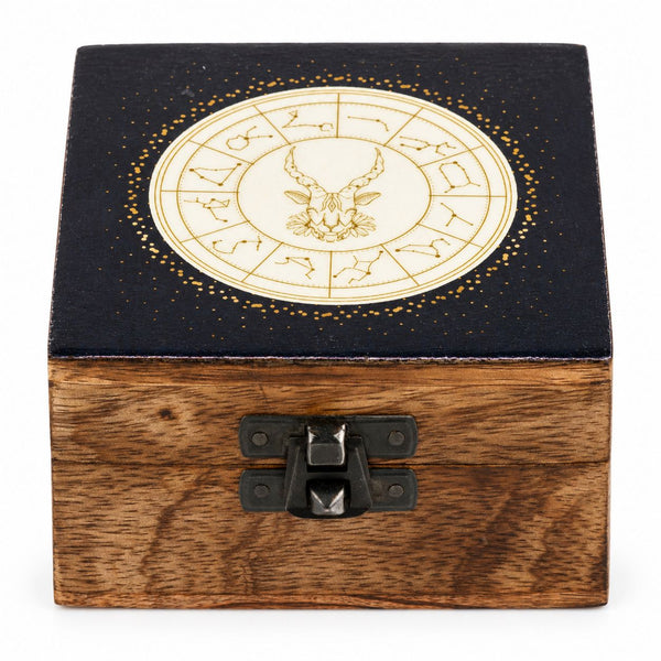 Small Enamelled Box - Capricorn