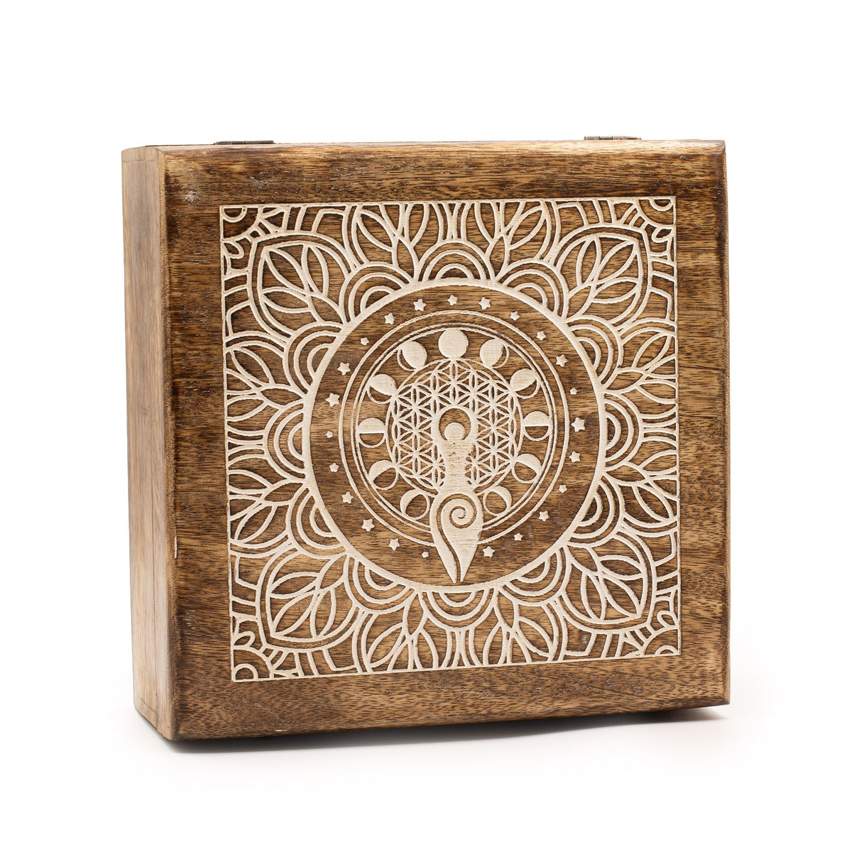 Extra Large Mango Box - Moon Phase Goddess