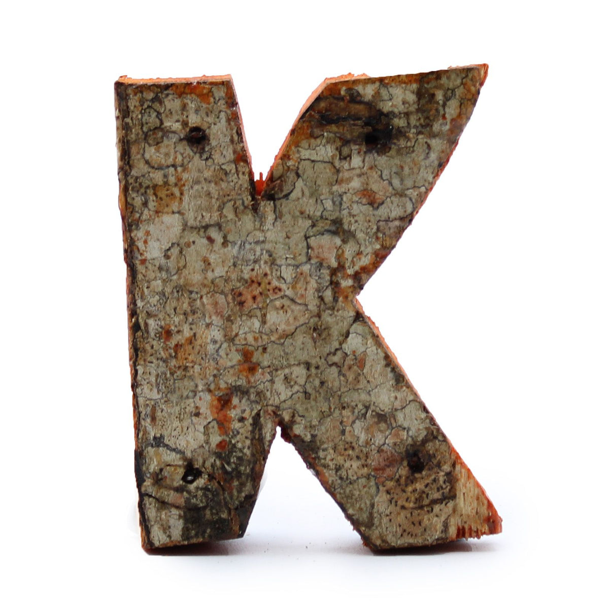 Rindenbuchstabe K · 7 cm