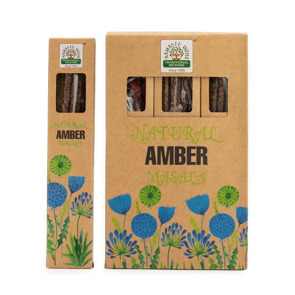 Natural Botanical Masala Incense - Amber