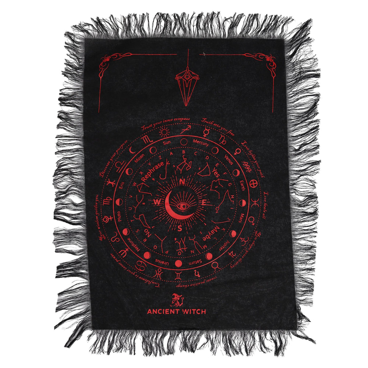 Ancient Witch Pendulum Cloth, All Seeing Eye