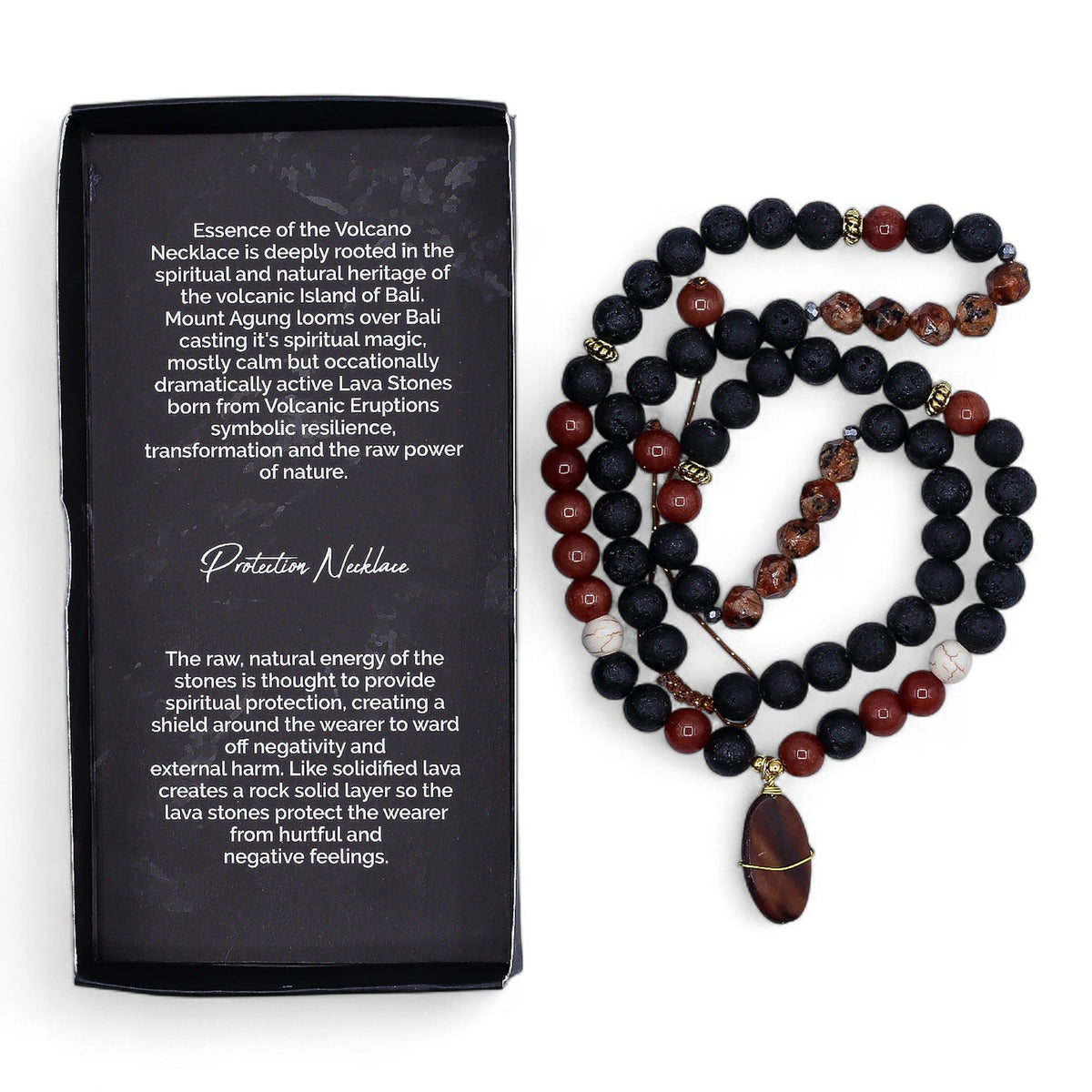 Essence of the Volcano Necklace - Protection