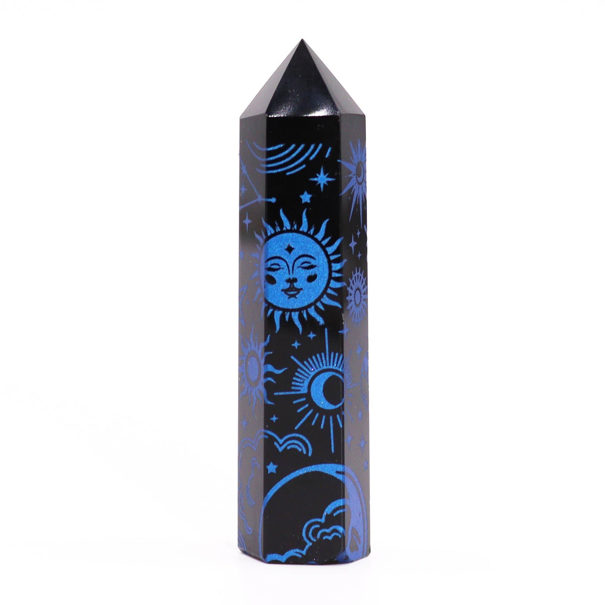 Black Obsidian Point, Mystic Story Midnight Blue