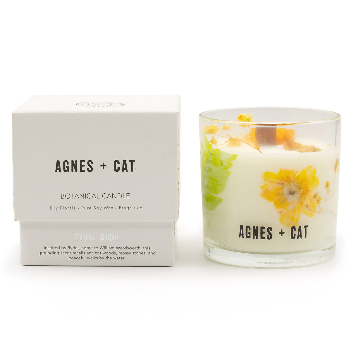 Agnes + Cat Botanische Sojakerze, Rydal Oudh