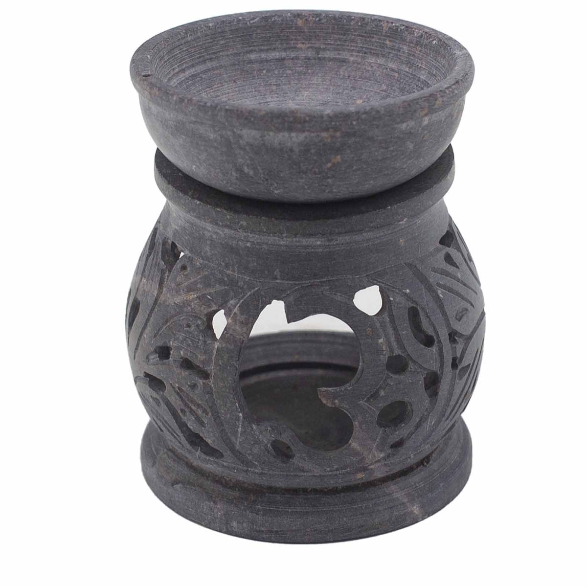 Soapstone Oil Burner, Om, Small
