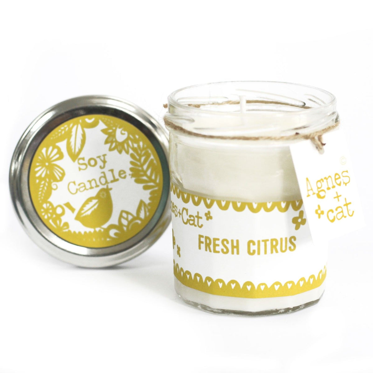 Jam Jar Candle - Citrus