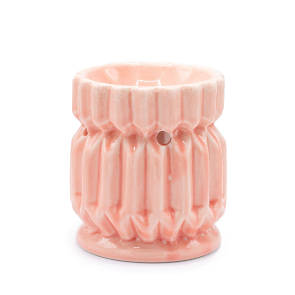 Geometric Oil Burner, Pink
