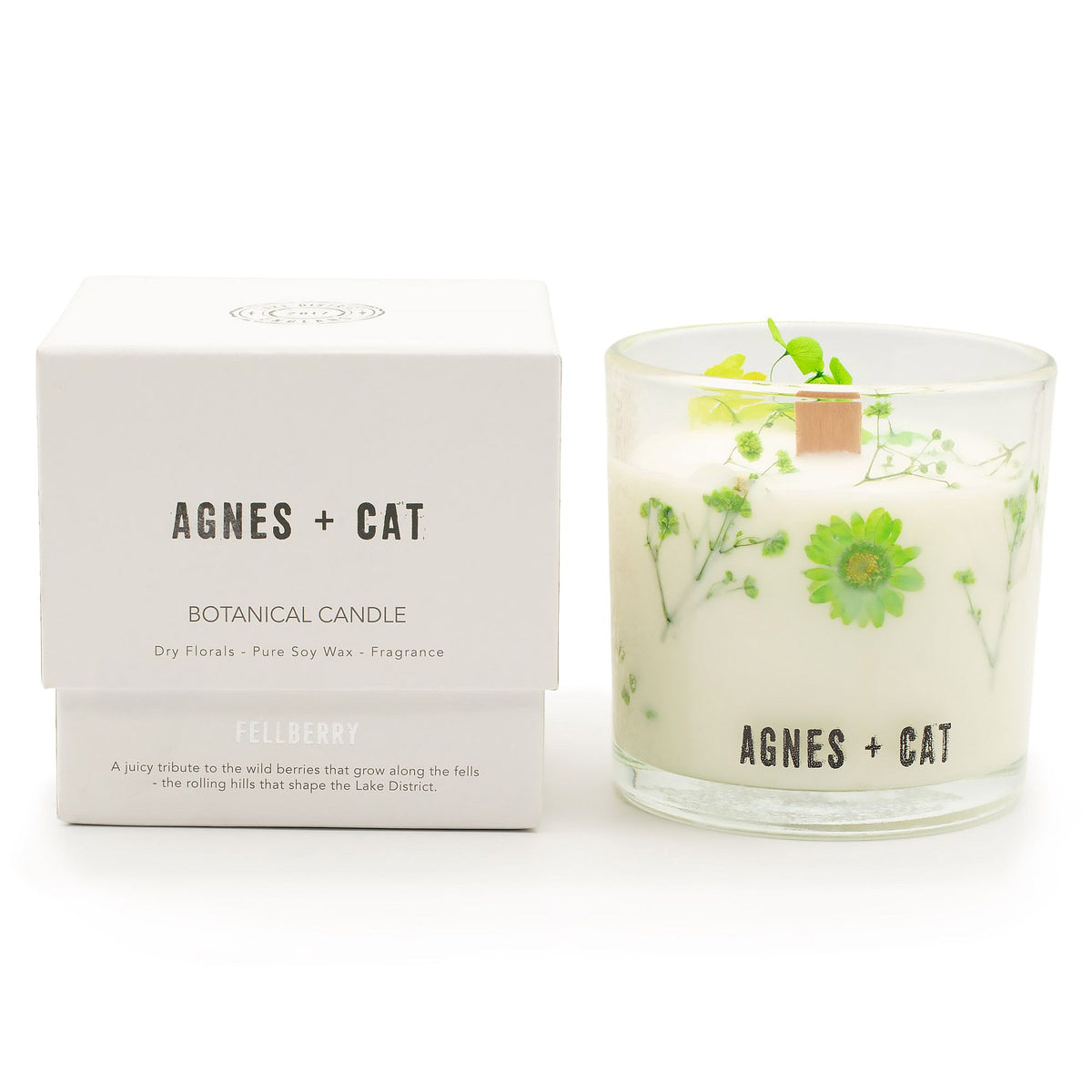 Agnes + Cat Botanische Sojakerze, Fellberry