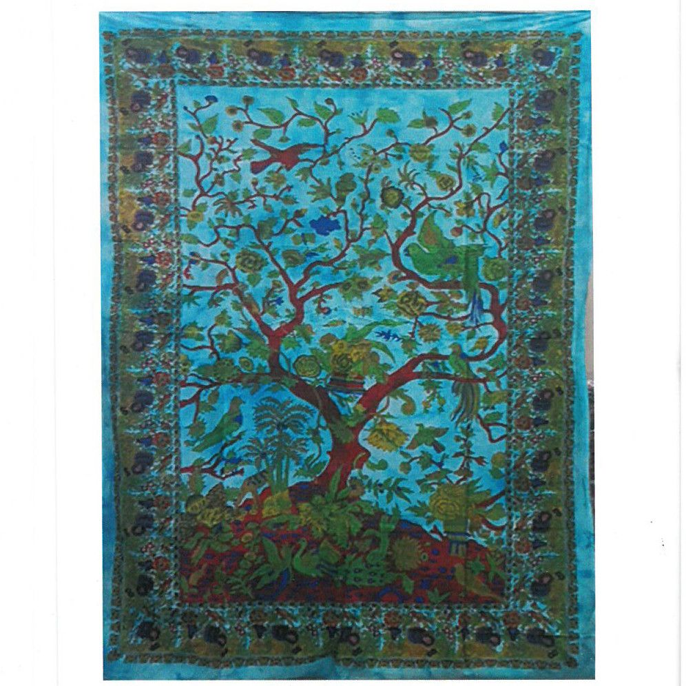 Cotton Wall Hanging · Tree of Life, Classic, 78 × 112 cm