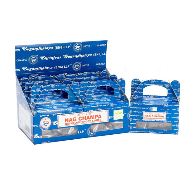 Satya Nagchampa Backflow Dhoop Cones (24pcs)