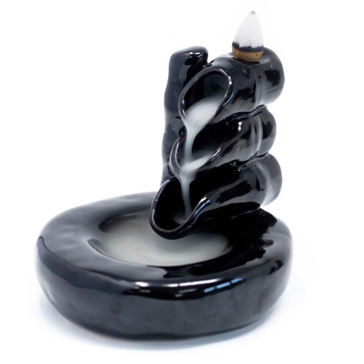 Backflow Incense Burner Bamboo & Pool
