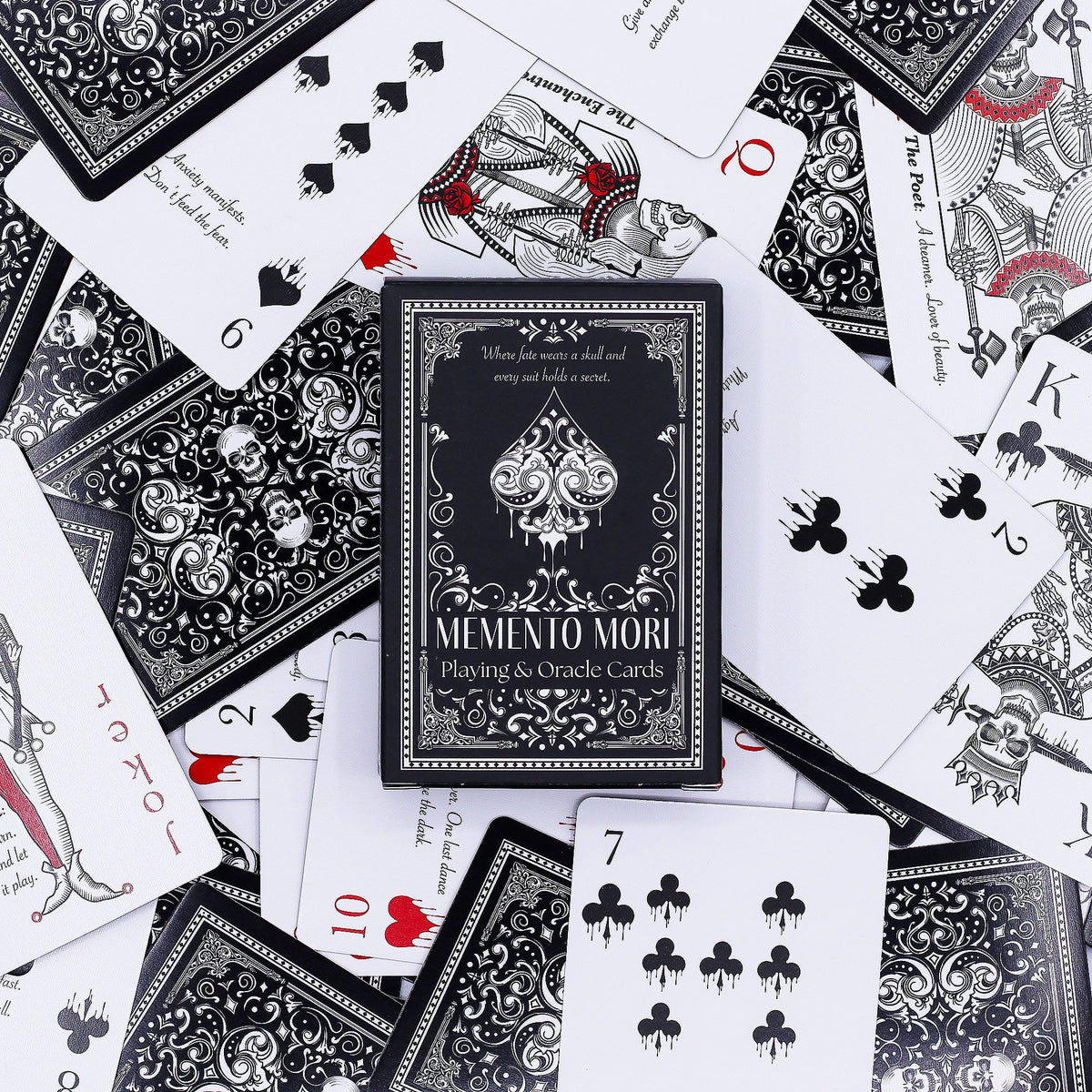 Memento Mori Gothic Playing & Oracle Cards