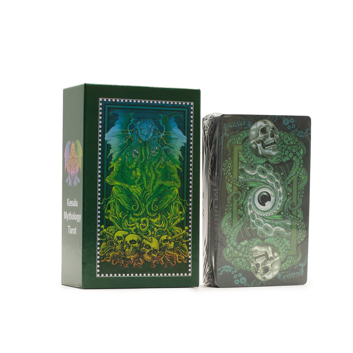Kesulu Mythology Foil Tarot Set with Guidebook