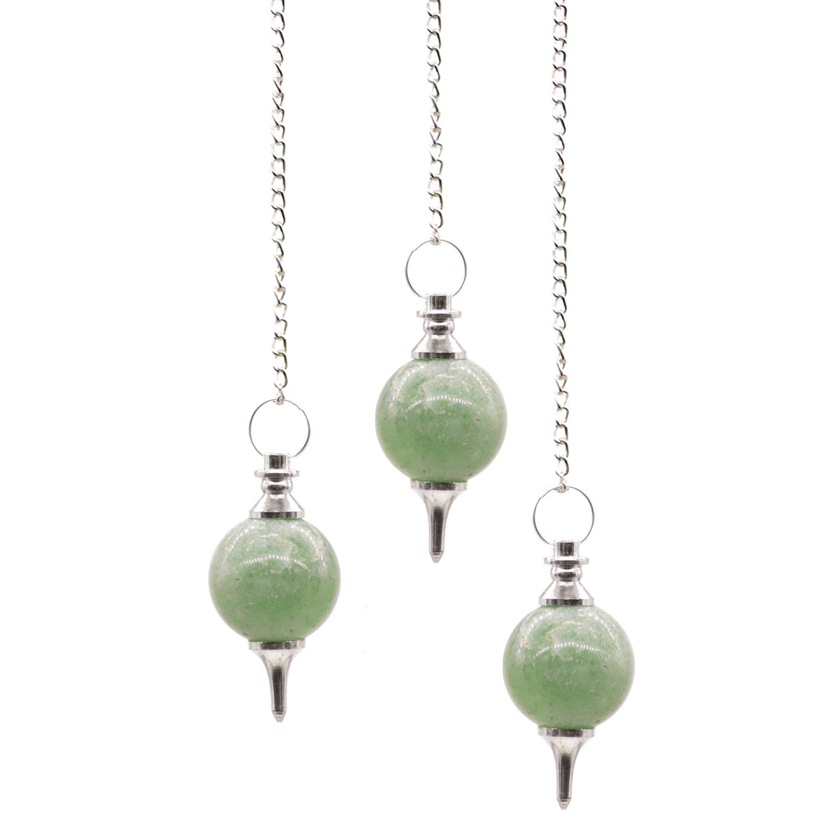 Green Aventurine Sphere Pendulum
