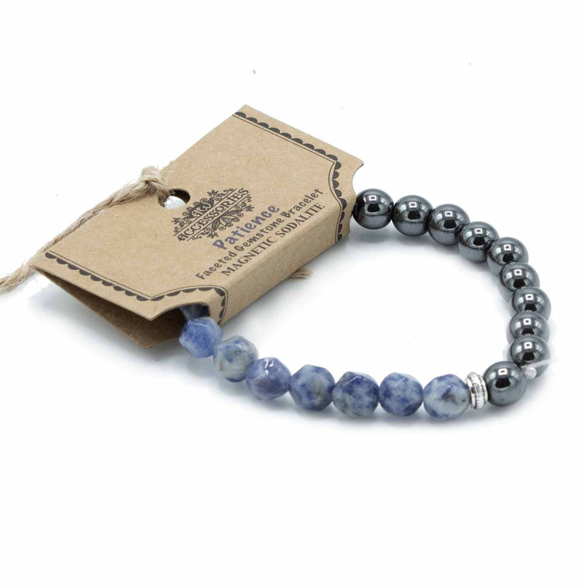 Faceted Sodalite Bracelet