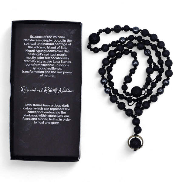 Essence of the Volcano Necklace - Renewal & Rebirth