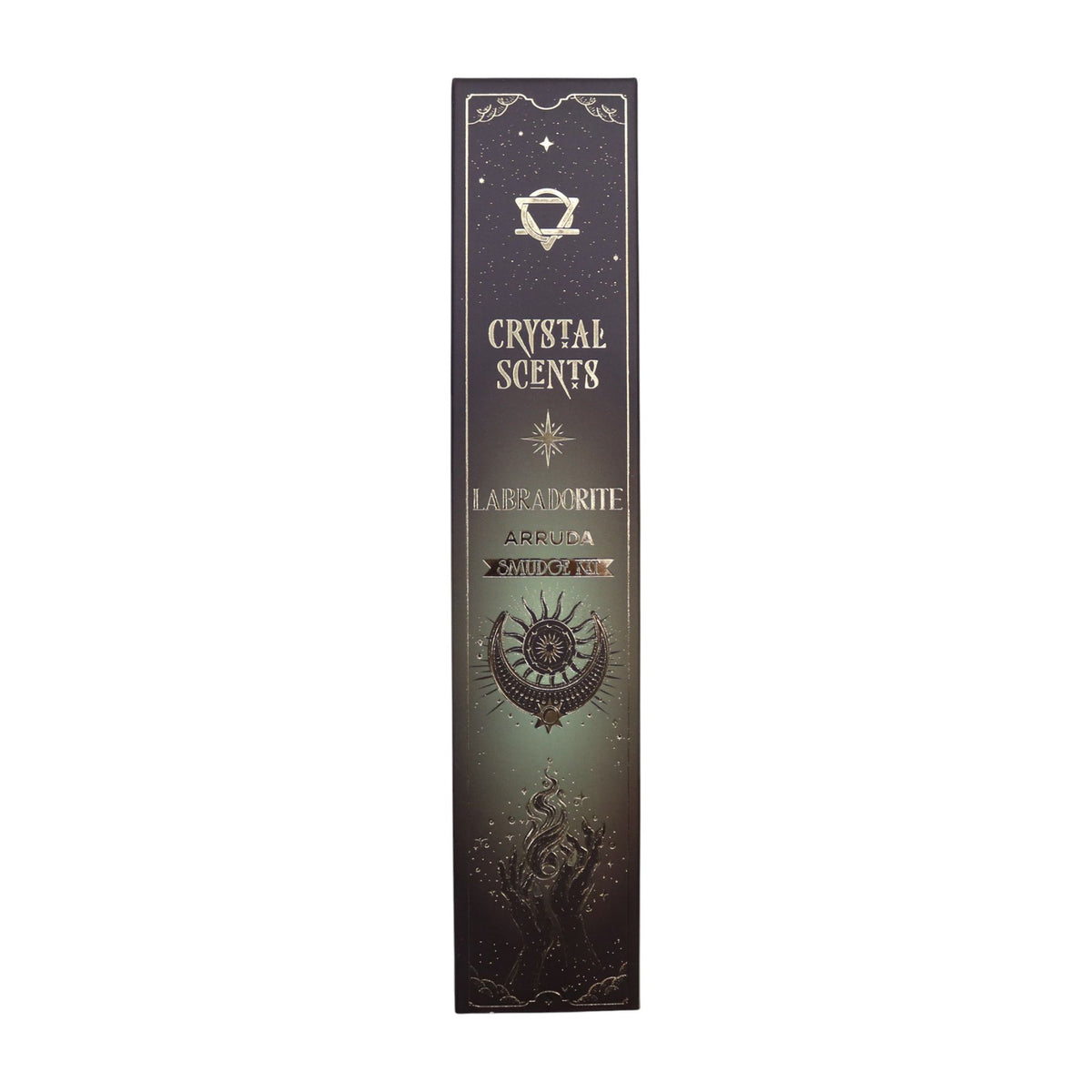 Crystal Scents Arruda Incense with Labradorite