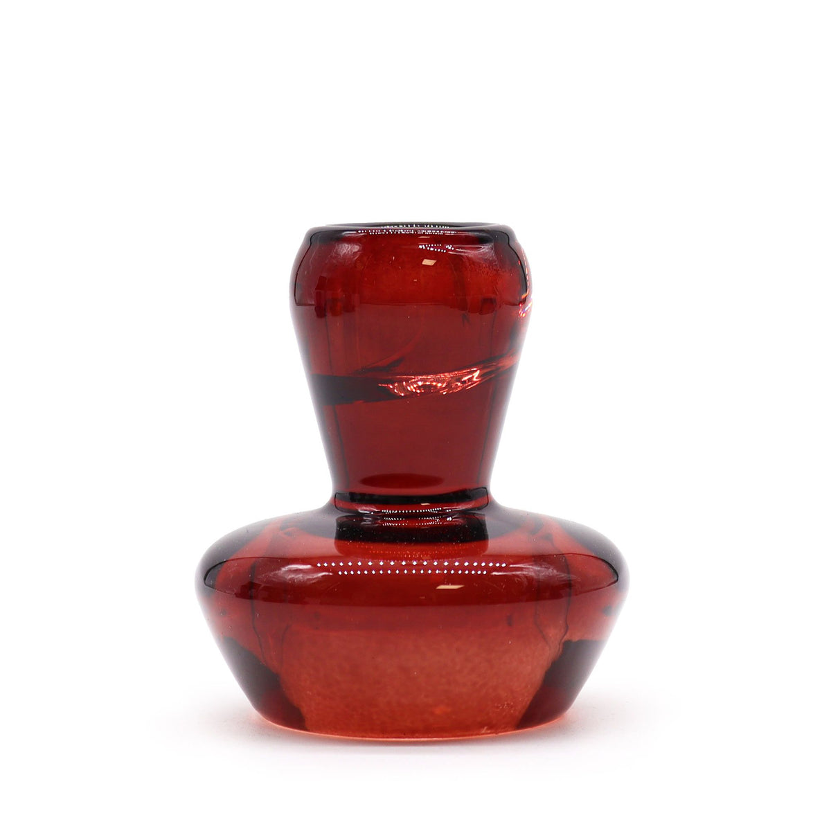 Set of 2 Mushroom Flip Dinner Candle / Tealight Holder - Vampire Red