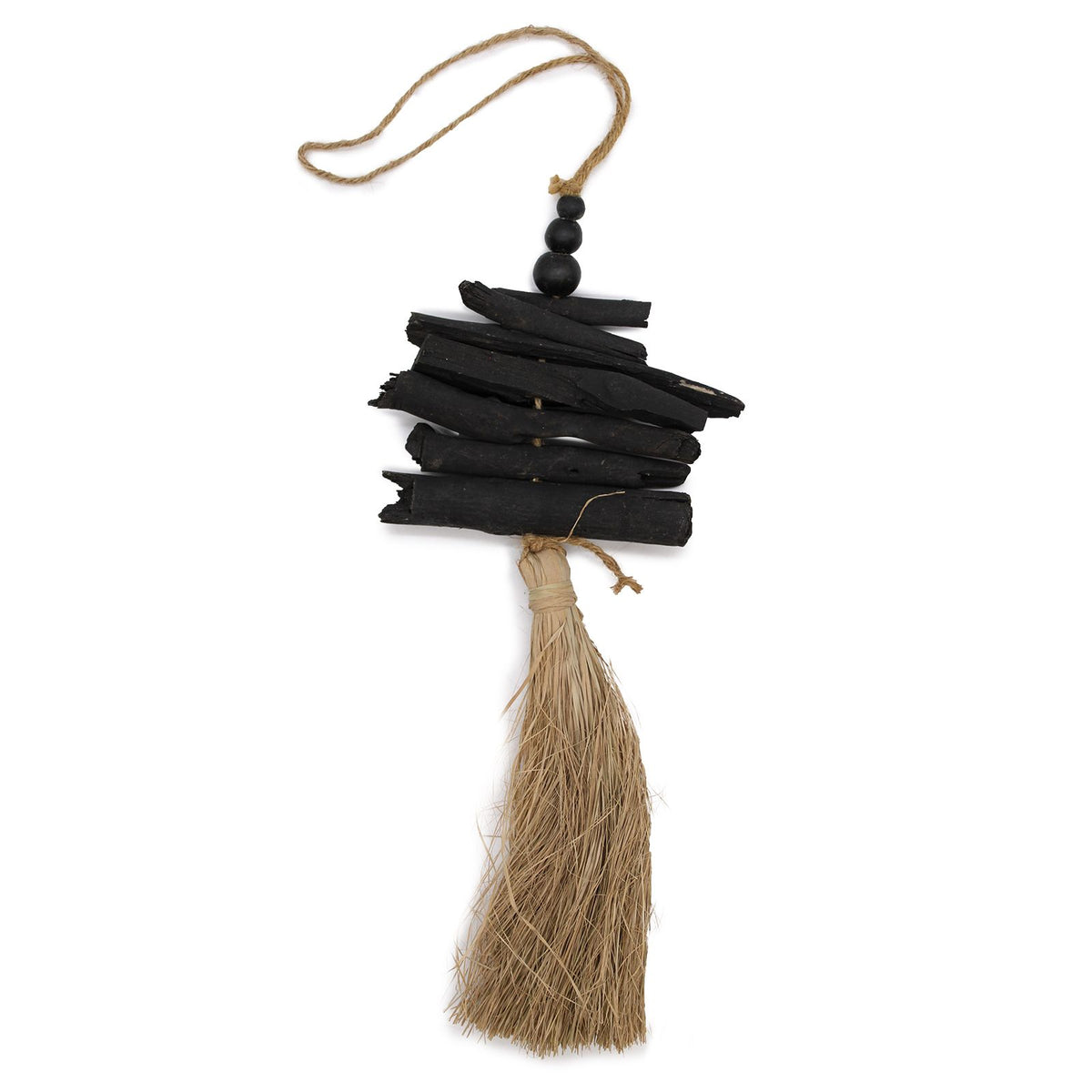 Wandbehang Treibholz-Quaste · 42 cm