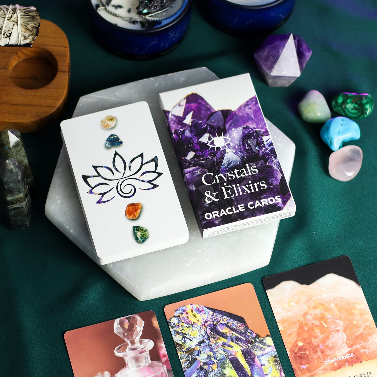 Crystals & Elixirs Oracle Cards – Energy Deck