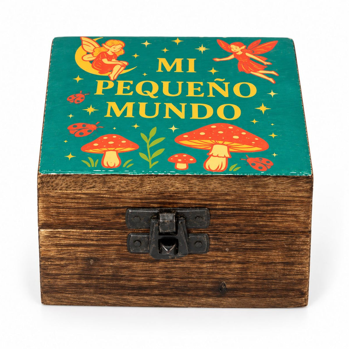 Small Enamelled Box - Mi Pequeno Mundo