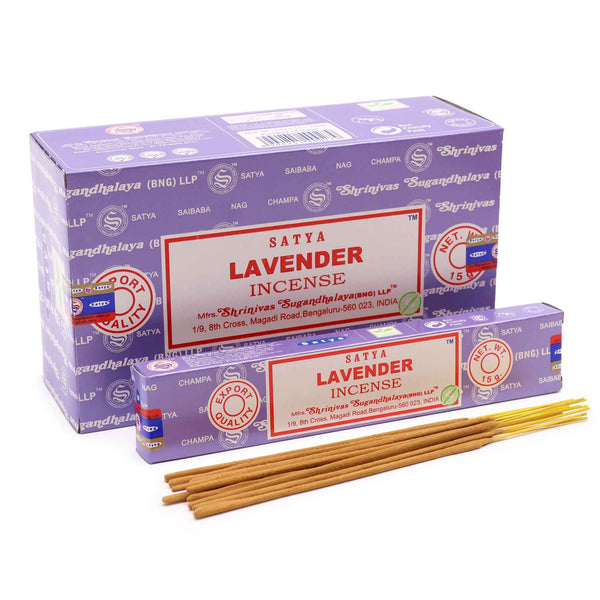 Satya Räucherstäbchen Lavendel